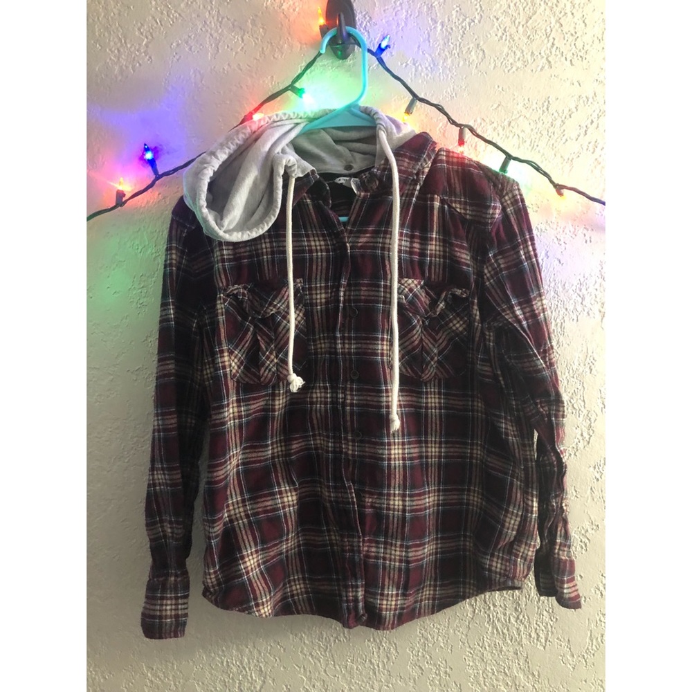 Plaid hoodie